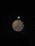 925 Sterling Silver VVS Moissanite Walking Liberty Pendant
