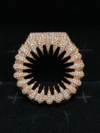 VVS Moissanite Rose Gold Iced-Out Claw Watch Bezel for GM2100 & GA2100