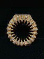 VVS Moissanite Iced-Out Claw Watch Bezel Gold for GM2100 & GA2100
