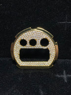VVS Moissanite Gold Iced-Out Inner Watch Bezel for Dw6900