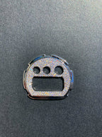 VVS Moissanite Silver Iced-Out Inner Watch Bezel for Dw6900