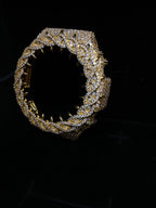 VVS Moissanite Gold Iced-Out Thorn Watch Bezel for GM2100 & GA2100