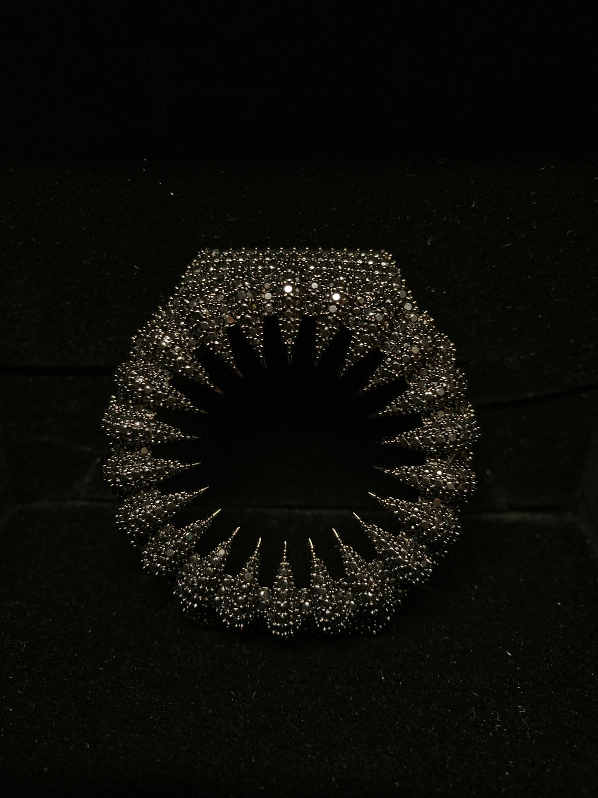 VVS Black Moissanite Iced-Out Claw Watch Bezel for GM2100 & GA2100