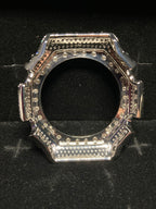 VVS Moissanite Silver Iced-Out Watch Bezel for GM2100 & GA2100