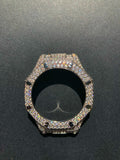 VVS Moissanite Iced-Out Silver Bezel for G-Shock GM2100 & GA2100