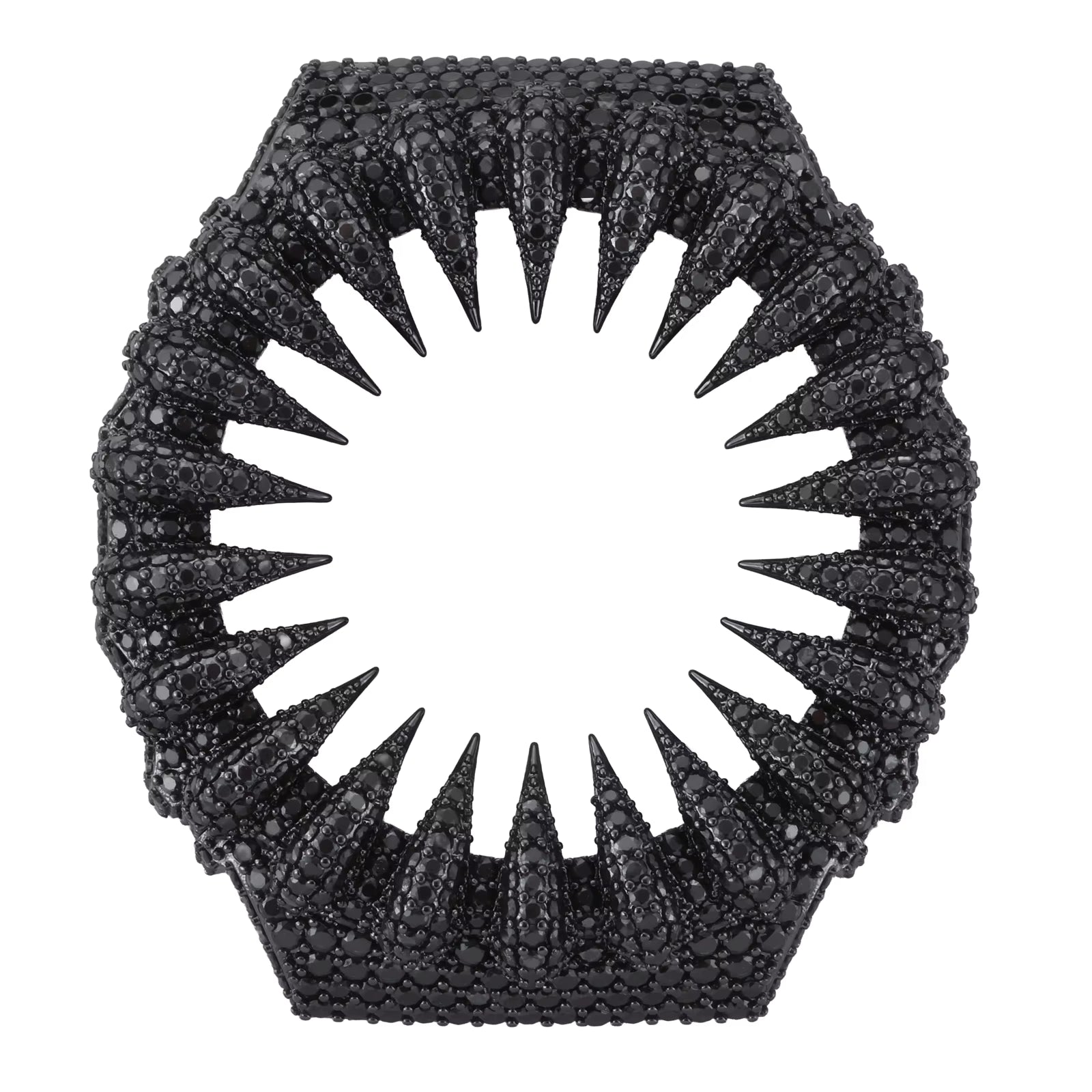 VVS Moissanite Iced-Out Claw Watch Bezel for GM2100 & GA2100 | 10K Gold Finish