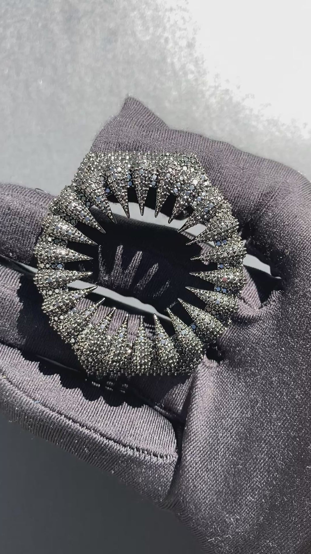 VVS Black Moissanite Iced-Out Claw Watch Bezel for GM2100 & GA2100