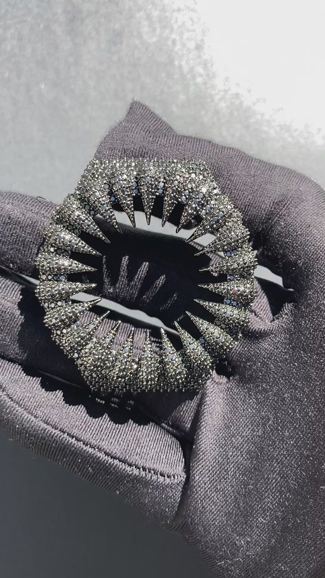 VVS Black Moissanite Iced-Out Claw Watch Bezel for GM2100 & GA2100